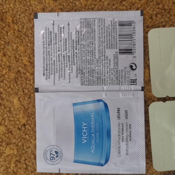 Moisturizer samples vichy philosophy laneige - Picture 2 of 7